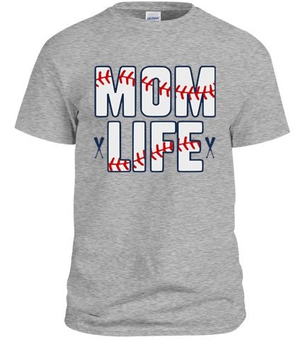 Baseball Mom Life Shirt - Busy Bee Bazaar