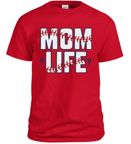 Baseball Mom Life Shirt - Busy Bee Bazaar