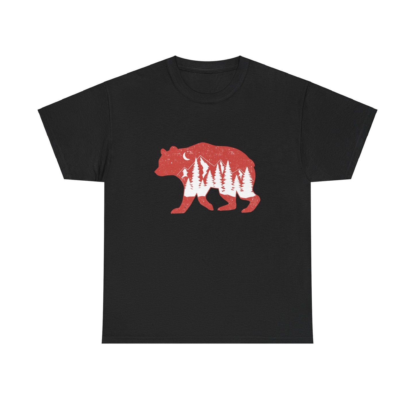 Bear Unisex Heavy Cotton Tee - Busy Bee Bazaar