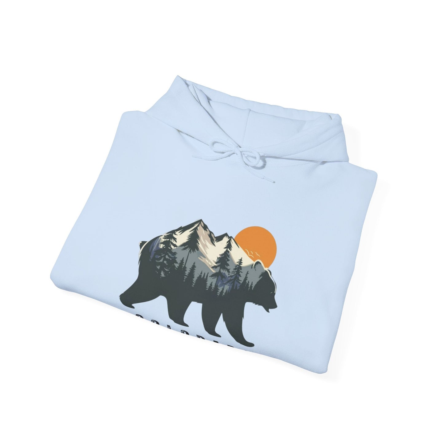 Colorado Bear in the Mountains hoodie - Busy Bee Bazaar