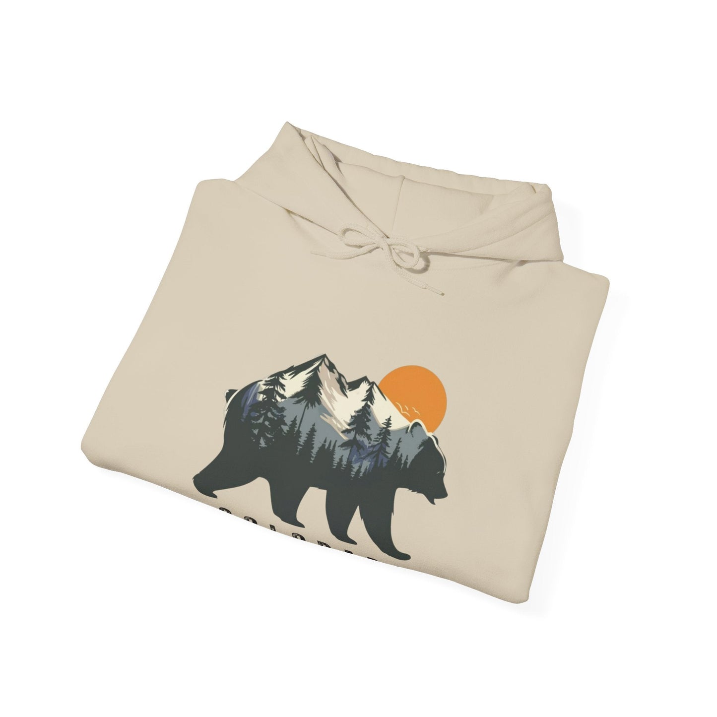 Colorado Bear in the Mountains hoodie - Busy Bee Bazaar