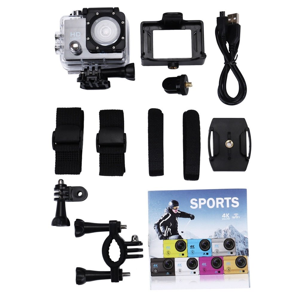 Full HD 1080P Waterproof Sports Action Camera - Busy Bee Bazaar