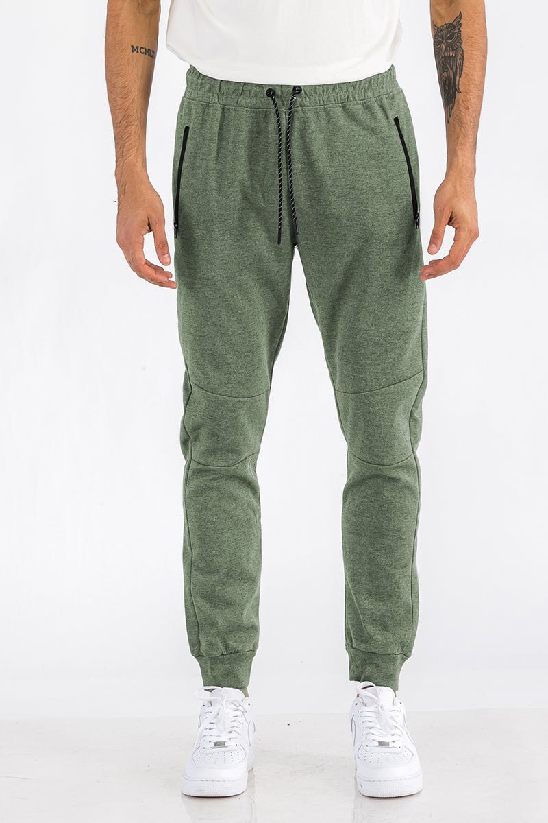 HEATHERED COTTON SWEATS - Busy Bee Bazaar