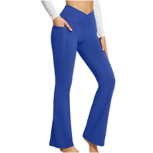 High Waist Slim yoga Fitness Pants - Busy Bee Bazaar