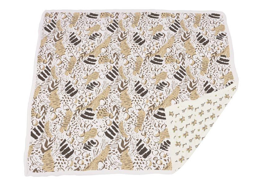 Hungry Giraffe and Animal Print Newcastle Blanket - Busy Bee Bazaar