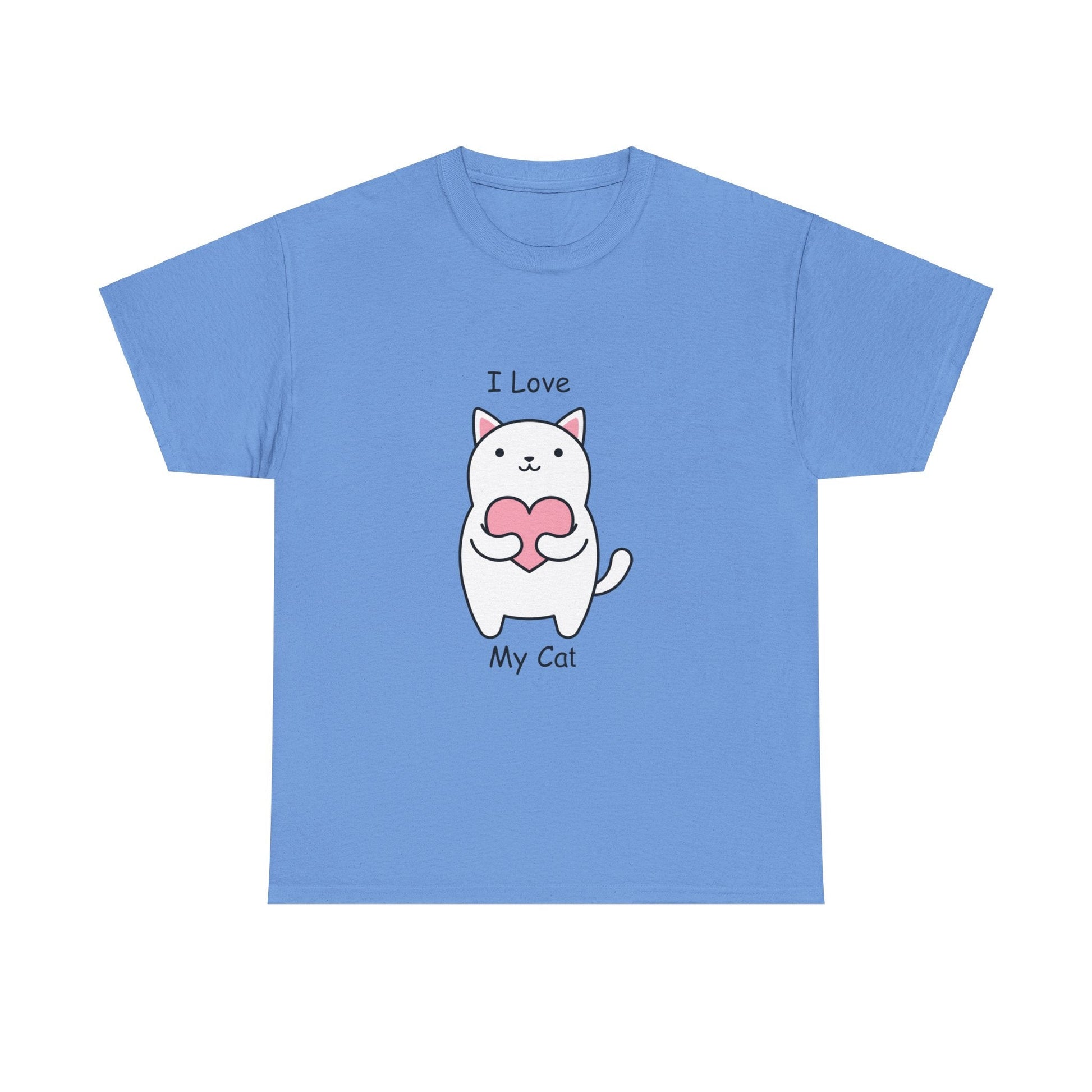 I Love My Cat Unisex Heavy Cotton Tee - Busy Bee Bazaar