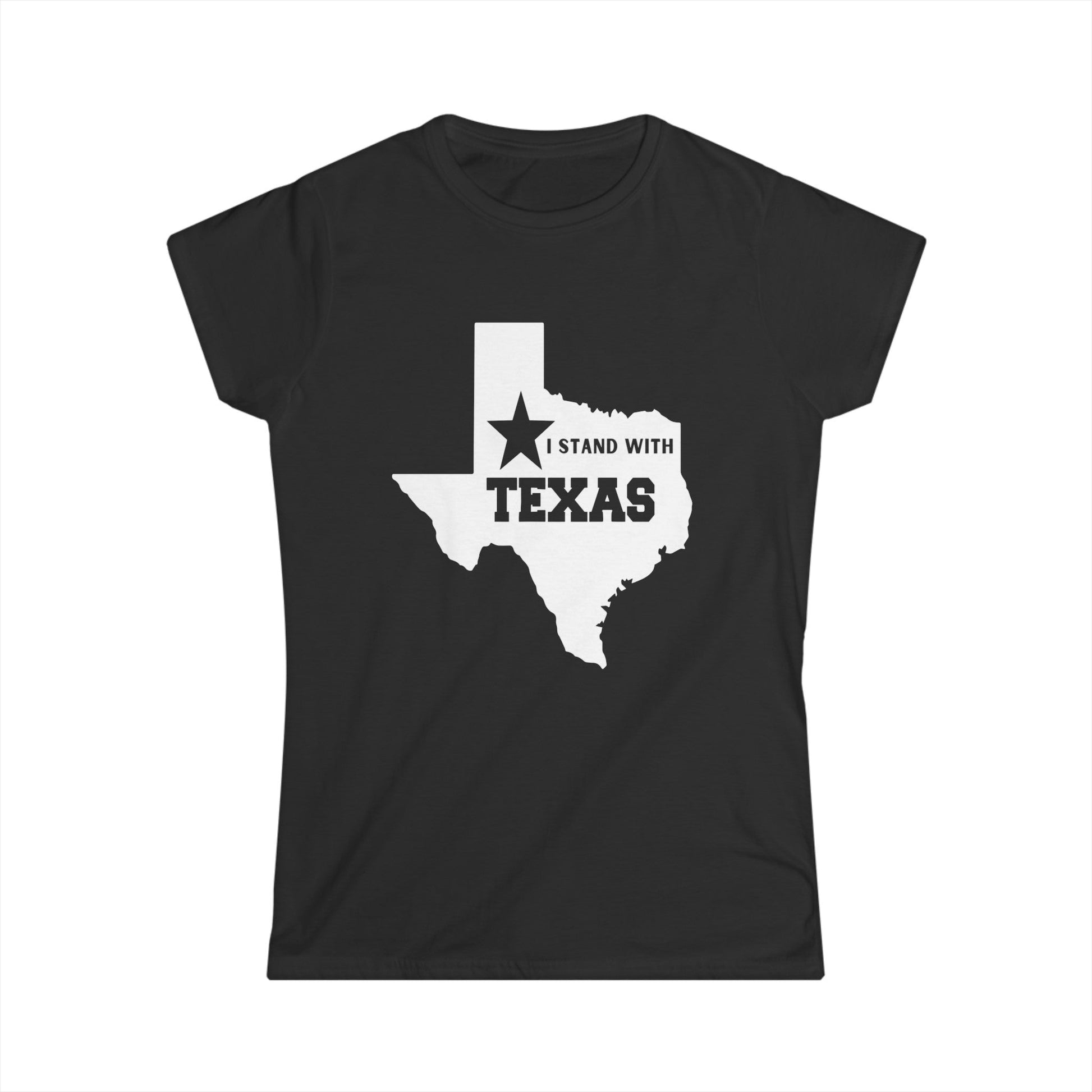 I Stand With Texas Woman's T-shirt - Busy Bee Bazaar