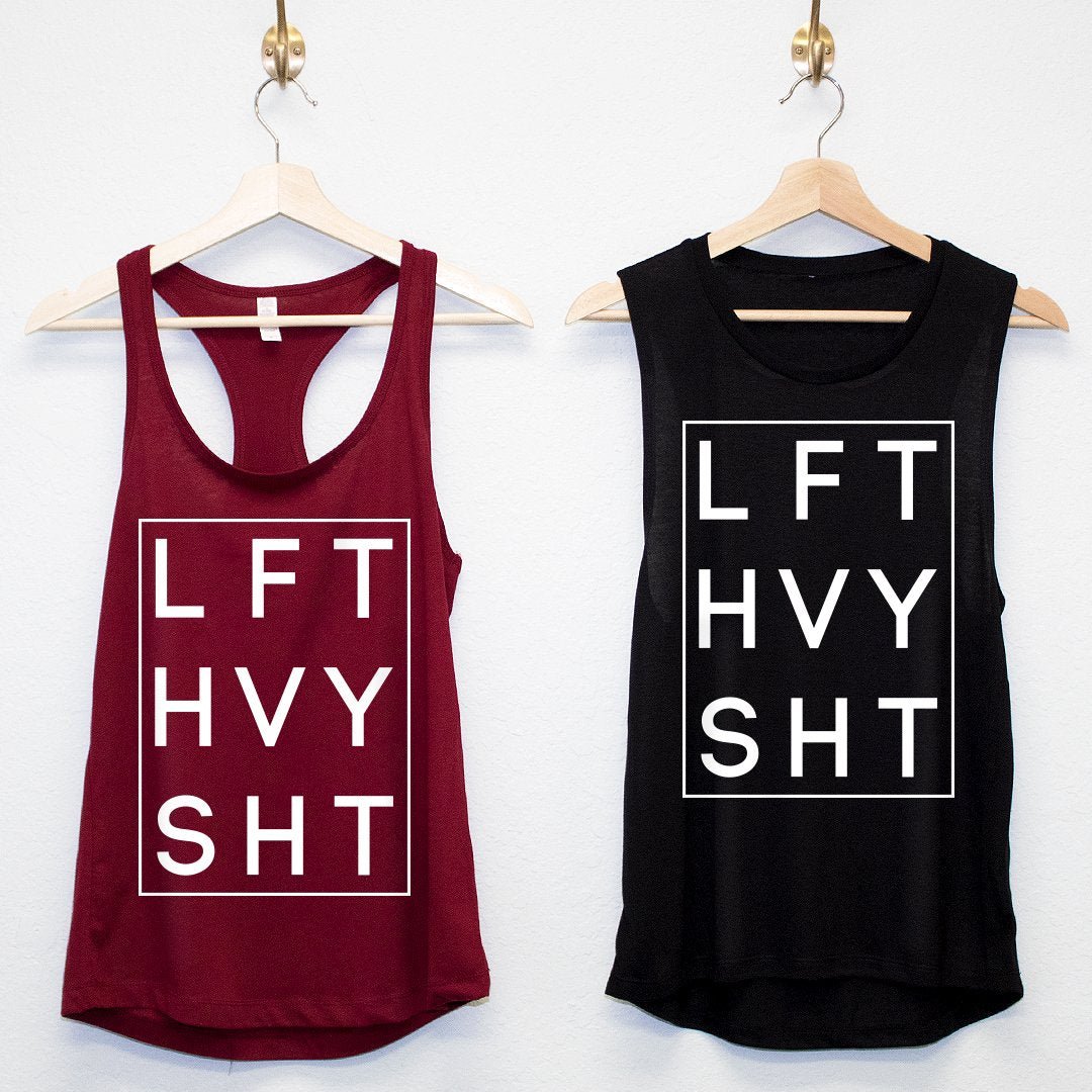 Lift Heavy Workout Tank Top - Pick Style - Busy Bee Bazaar