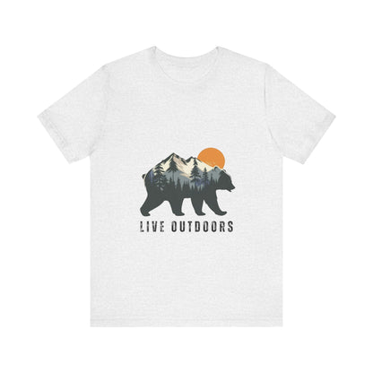 Live outside Mountain Bear Shirt - Busy Bee Bazaar