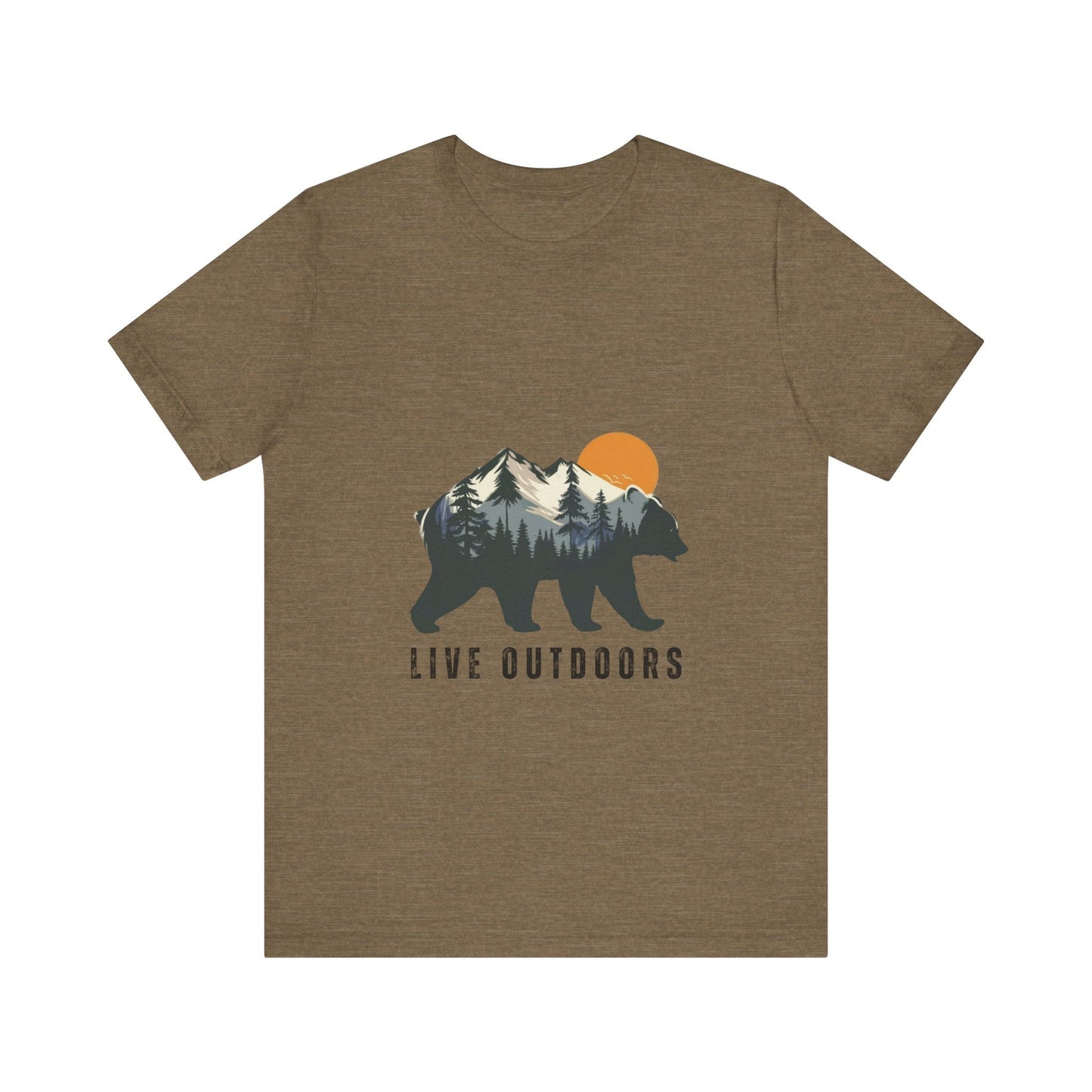 Live outside Mountain Bear Shirt - Busy Bee Bazaar