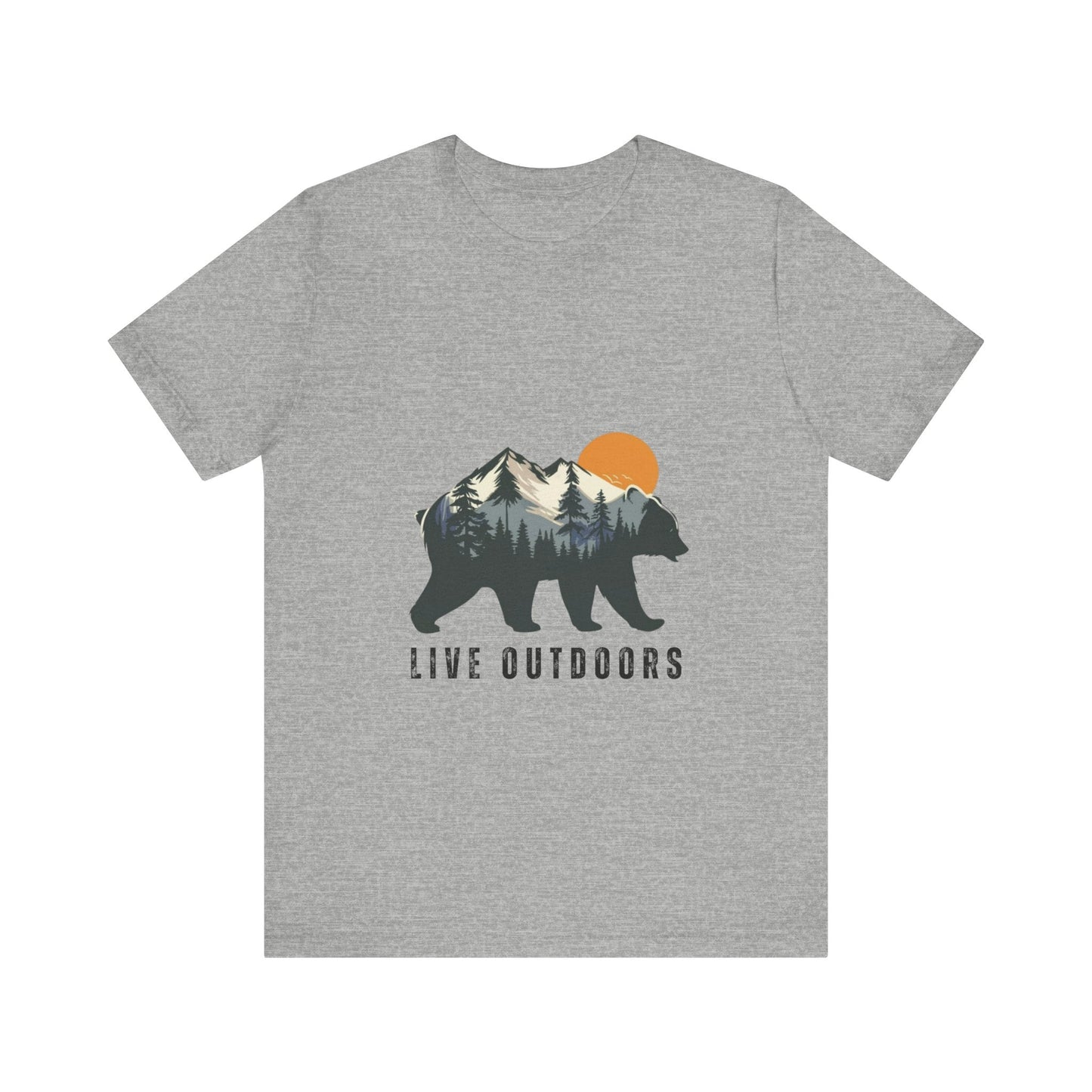 Live outside Mountain Bear Shirt - Busy Bee Bazaar