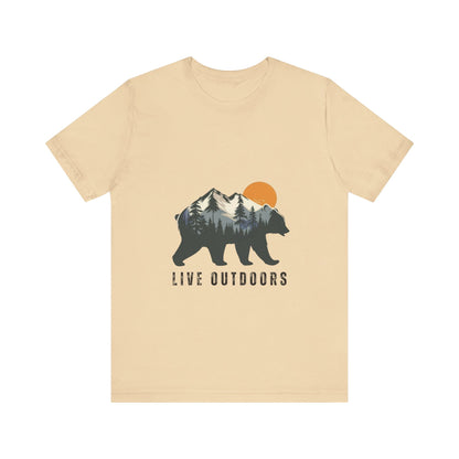 Live outside Mountain Bear Shirt - Busy Bee Bazaar