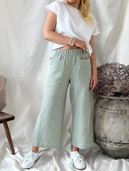 Loose Fashion Casual Straight Leg Pants for Women - Busy Bee Bazaar