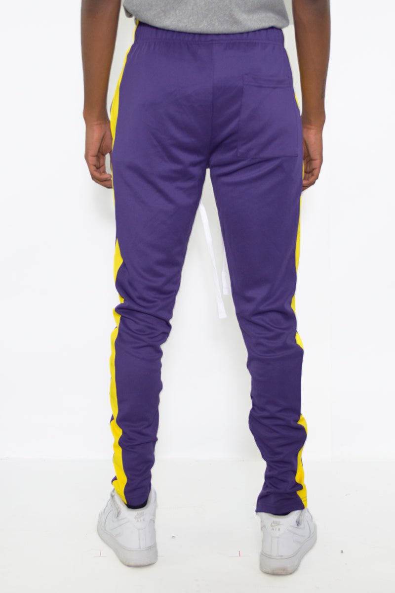 SLIM FIT TRACK PANTS - Busy Bee Bazaar