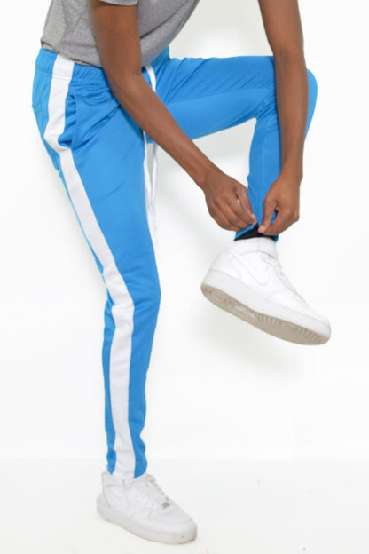 SLIM FIT TRACK PANTS - Busy Bee Bazaar