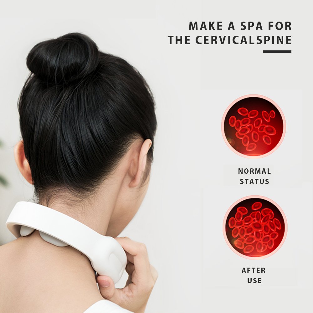 Smart Electric Neck Shoulder Massager Pain Relief Relaxation Tool - Busy Bee Bazaar