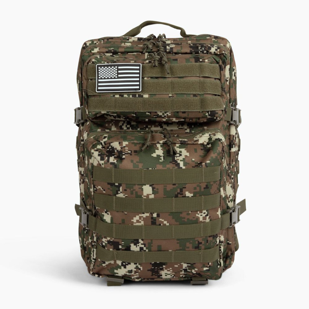 Tactical 45L Molle Rucksack Backpack - Busy Bee Bazaar