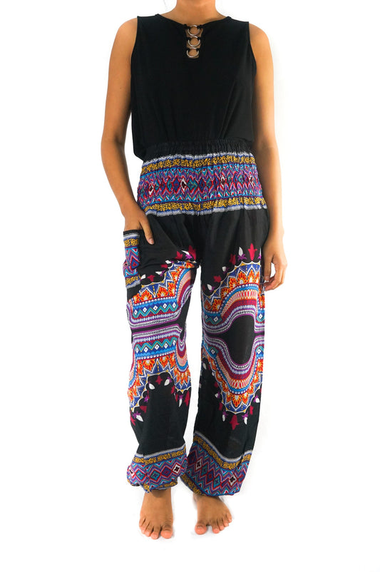 Tribal Harem Pants, Hippie Pants, Boho Pants, Festival Pants - Busy Bee Bazaar